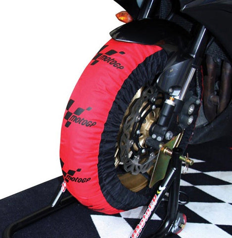 Moto GP race tyre warmers