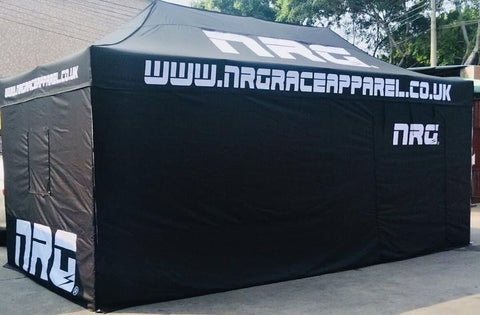 Custom race awning gazebo