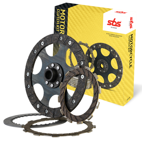 SBS Carbon race clutch friction plates