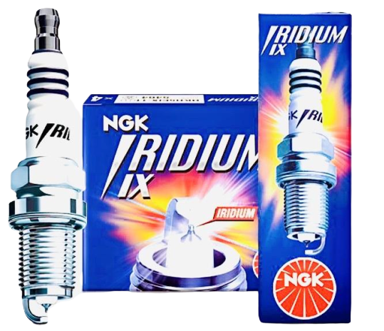 NGK Iridium racing spark plugs x4